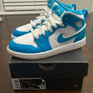 Jordan 1 Mid (PS) Size 1Y